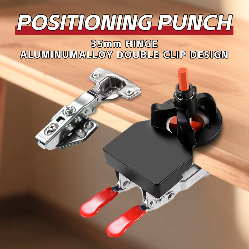 GRT6014--Double clip 35mm hinge punch