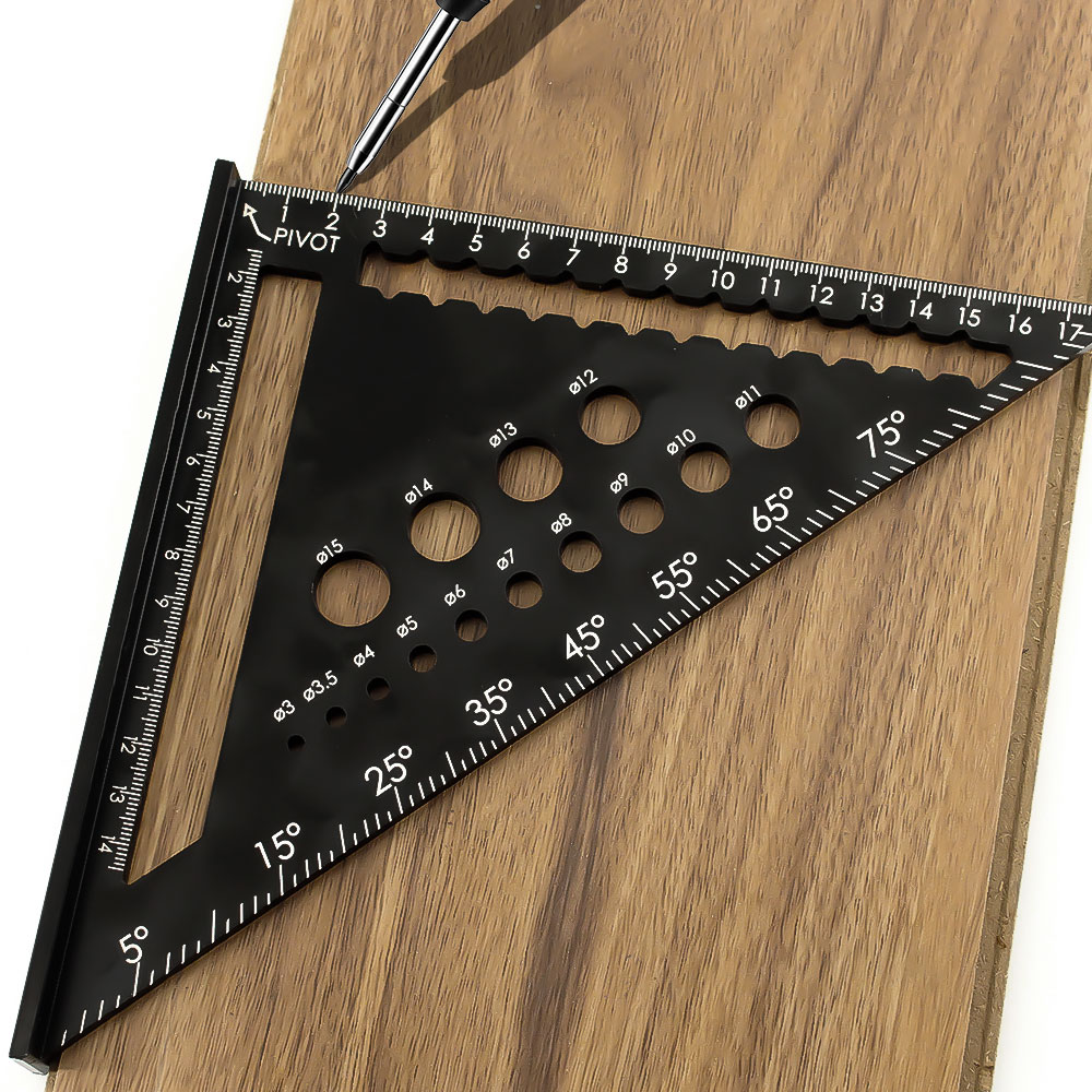GRT5091-- speed triangle square ruler